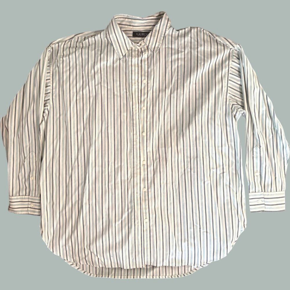 NWT | Lauren Ralph Lauren Button-Up Shirt | XL